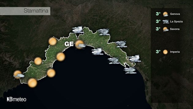Meteo LIGURIA Video: previsioni aggiornate